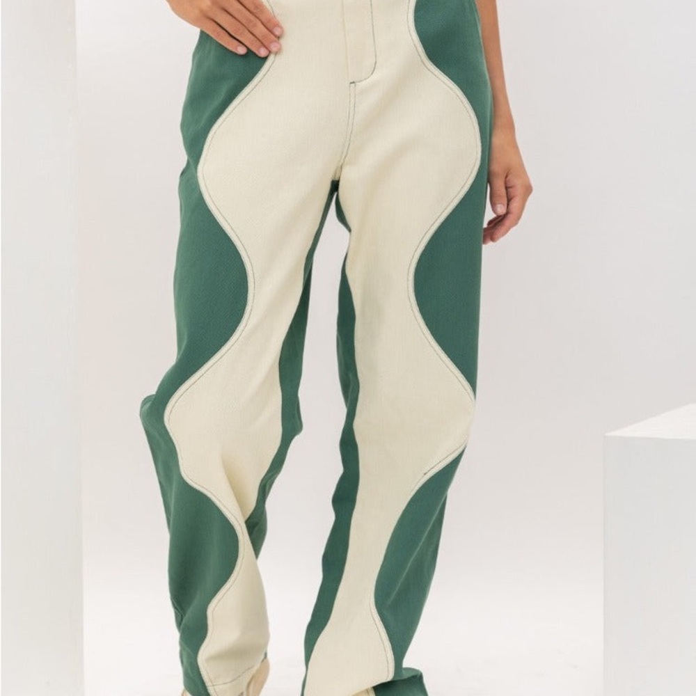 Patterned Pants/ denim